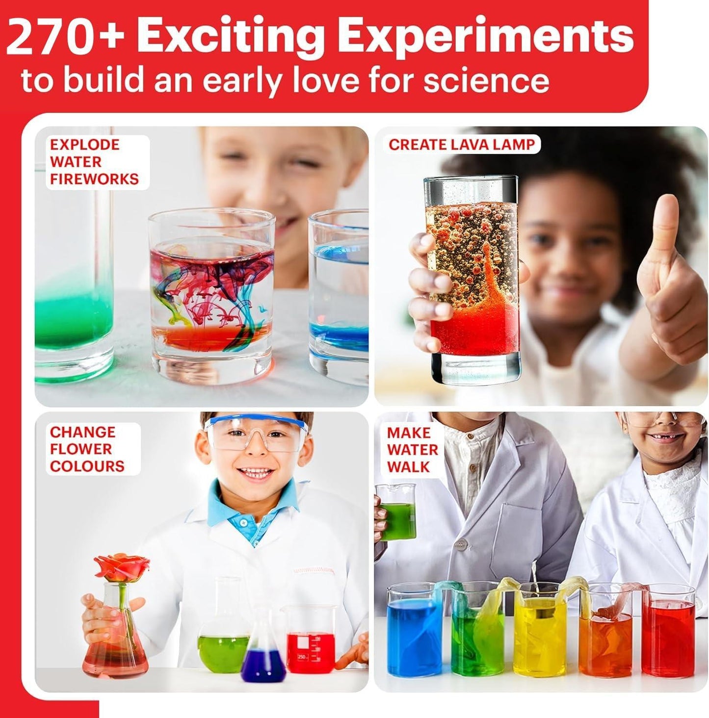 73-piece Science Exploration Lab Experiment Set