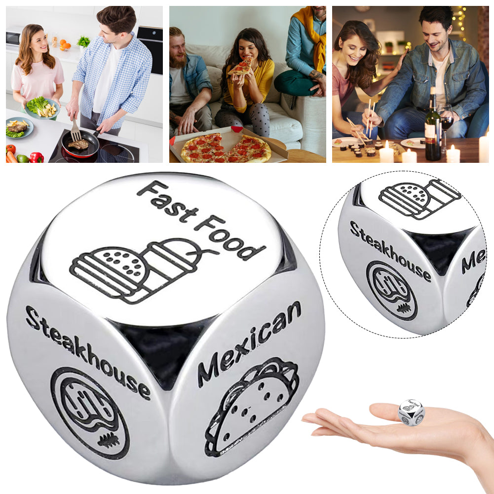 What Should We Eat Funny Dice Game Date Idea