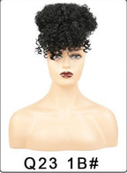 Curly Wig with Bangs
