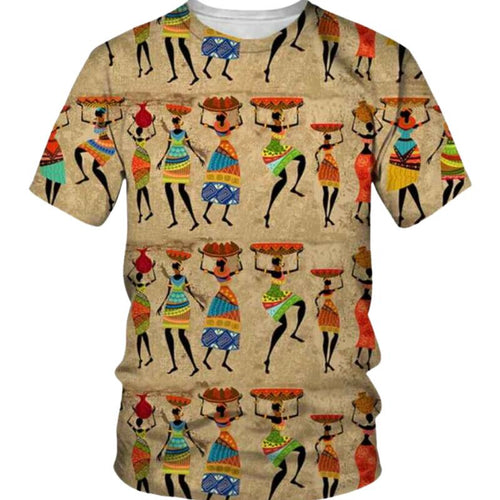 African Hieroglyphics Graphic Short Sleeve T-Shirt Mens