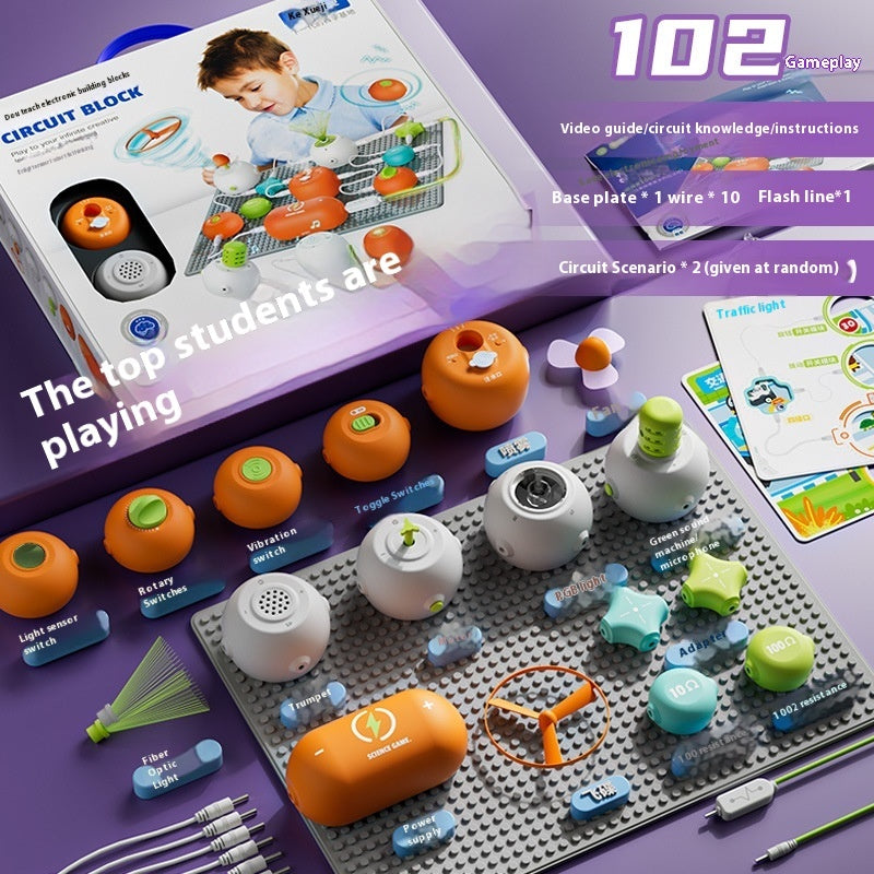 Science Experiment Circuit Assembling Children's Toy