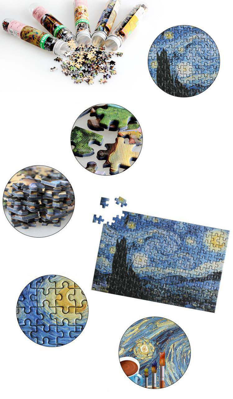 Mini Test Tube Puzzle Creative Intelligence Puzzle Landscape