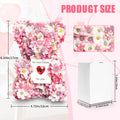 Faux Flower Teddy Bear Bouquet Gift and Card