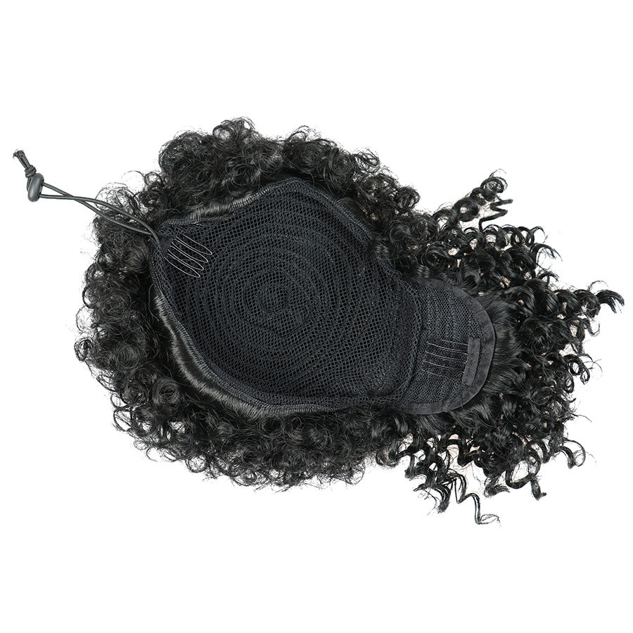 Curly Wig with Bangs