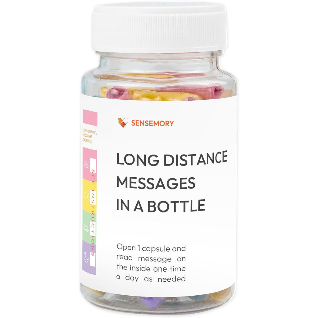 Love Messages In A Bottle Long Distance Relationship Friendship Pre-written Pill Capsule Gift