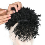 Curly Wig with Bangs