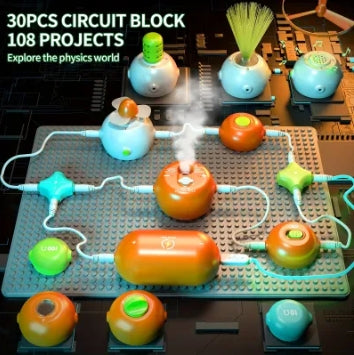 Science Experiment Circuit Assembling Children's Toy