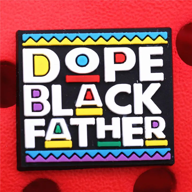 1pcs Black Lives Matter Shoe Charms Crocs Jibbits