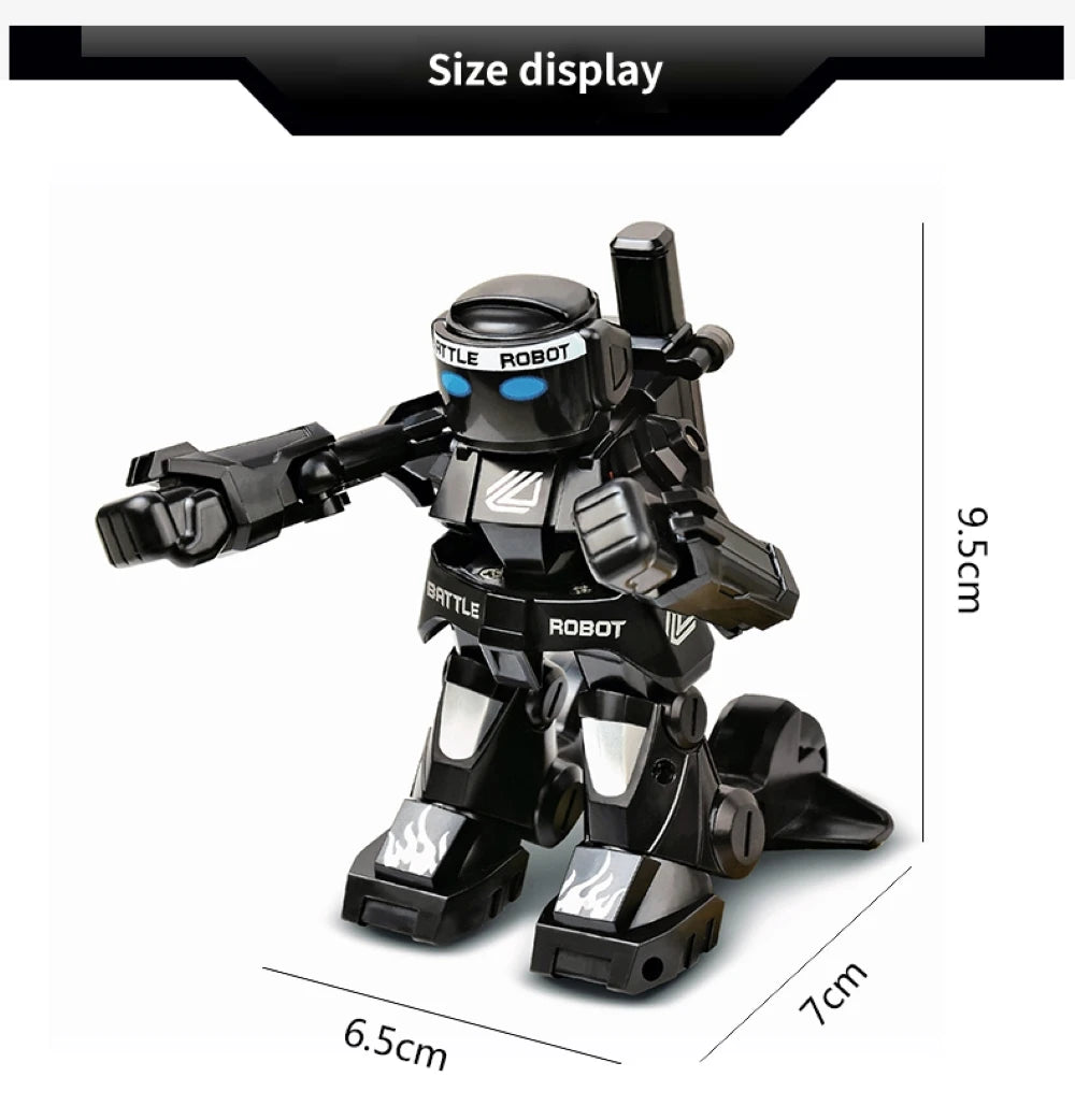RC Robot Battle Boxing Robot Toy Remote Control Robot 2.4G Humanoid Fighting Robot with Two Control Joysticks