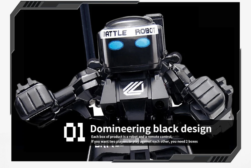 RC Robot Battle Boxing Robot Toy Remote Control Robot 2.4G Humanoid Fighting Robot with Two Control Joysticks