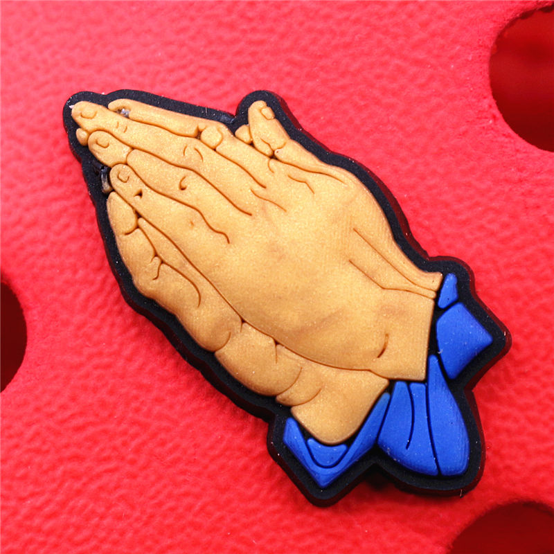 1pcs Black Lives Matter Shoe Charms Crocs Jibbits