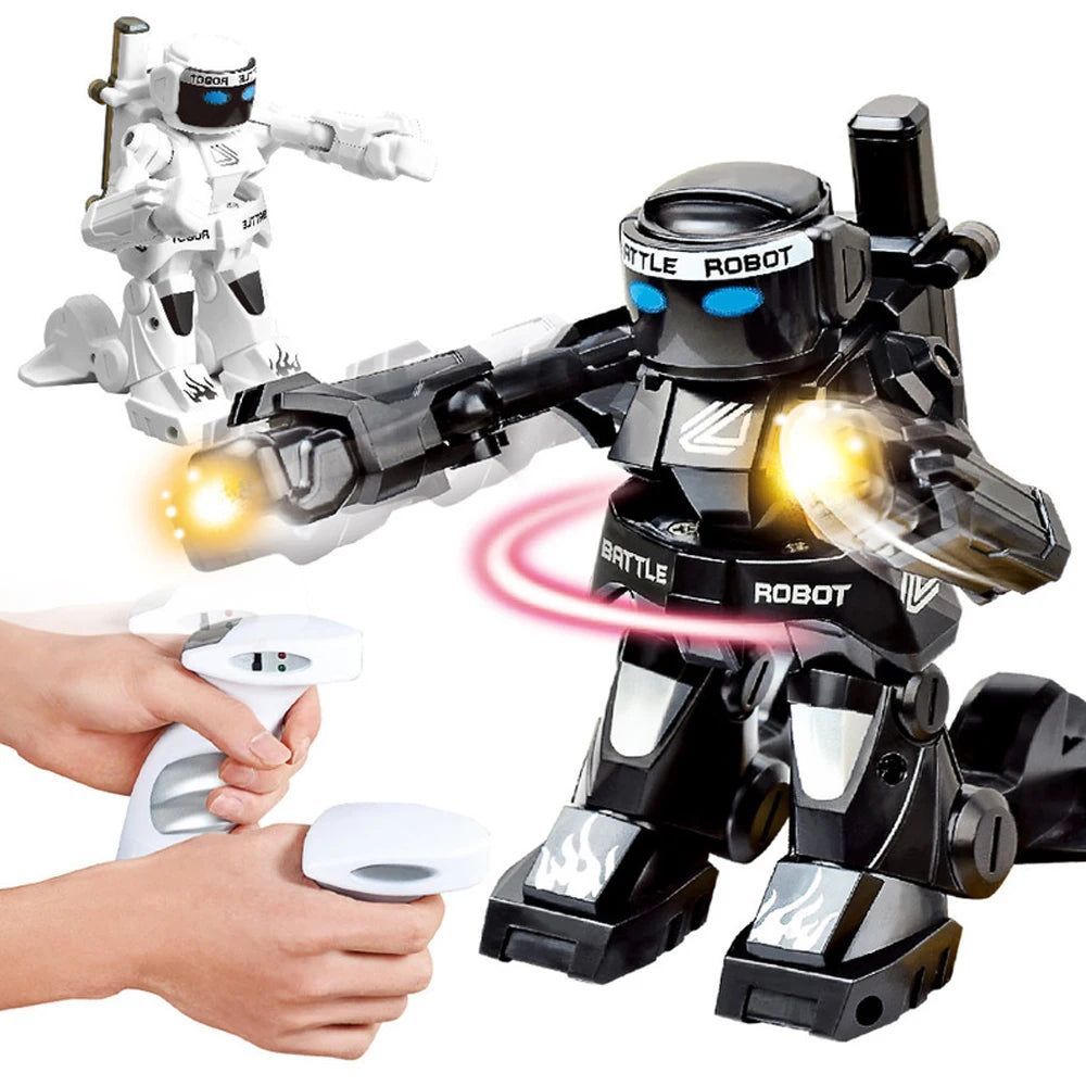 RC Robot Battle Boxing Robot Toy Remote Control Robot 2.4G Humanoid Fighting Robot with Two Control Joysticks