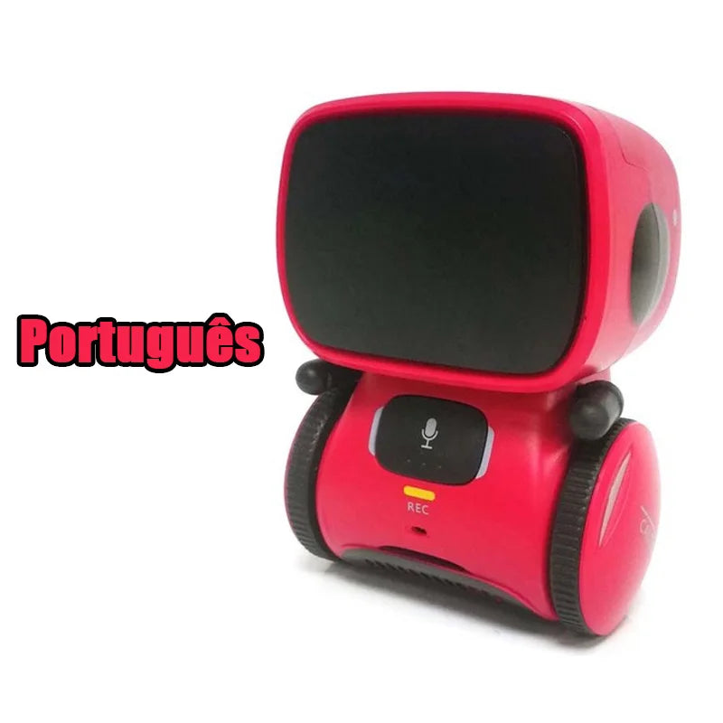 Toy Robot Intelligent Multilingual Voice & Touch control Interactive Educational