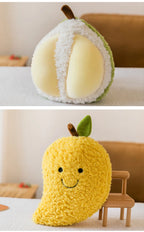 Cute Fruits and Vegetables Soft Plush Toy