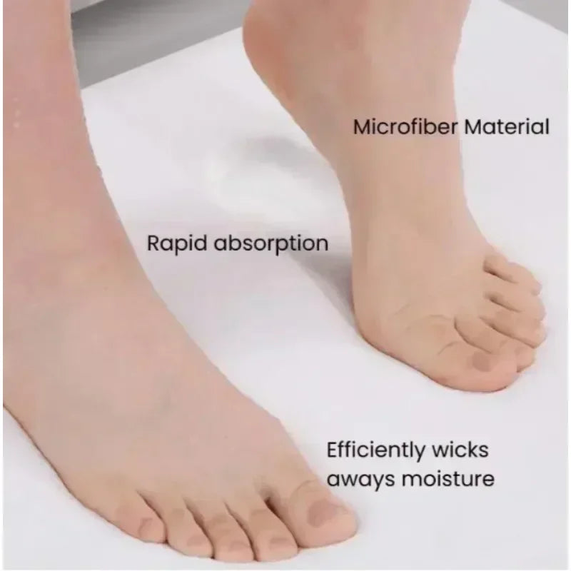 Soft Absorbent Non-Slip Indoor Rug Doormat Love Heart