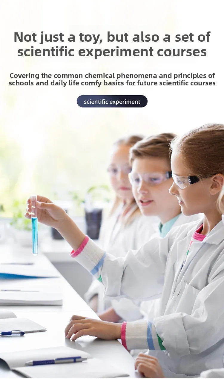 Science experiment set, Kids DIY chemistry small experiment