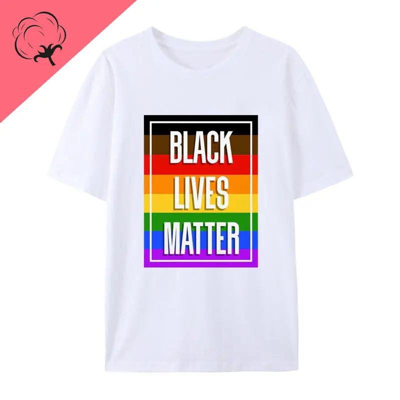 Black Pride Gifts Black Lives Matter Say Their Names Cotton Print T Shirt Creative Men Women Short Sleeve Fashion Casual Tops