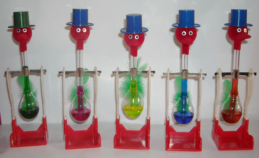Physics Drinking Bird Color Changing Toy Water Bird Fun Educational Science Experiment Toy
