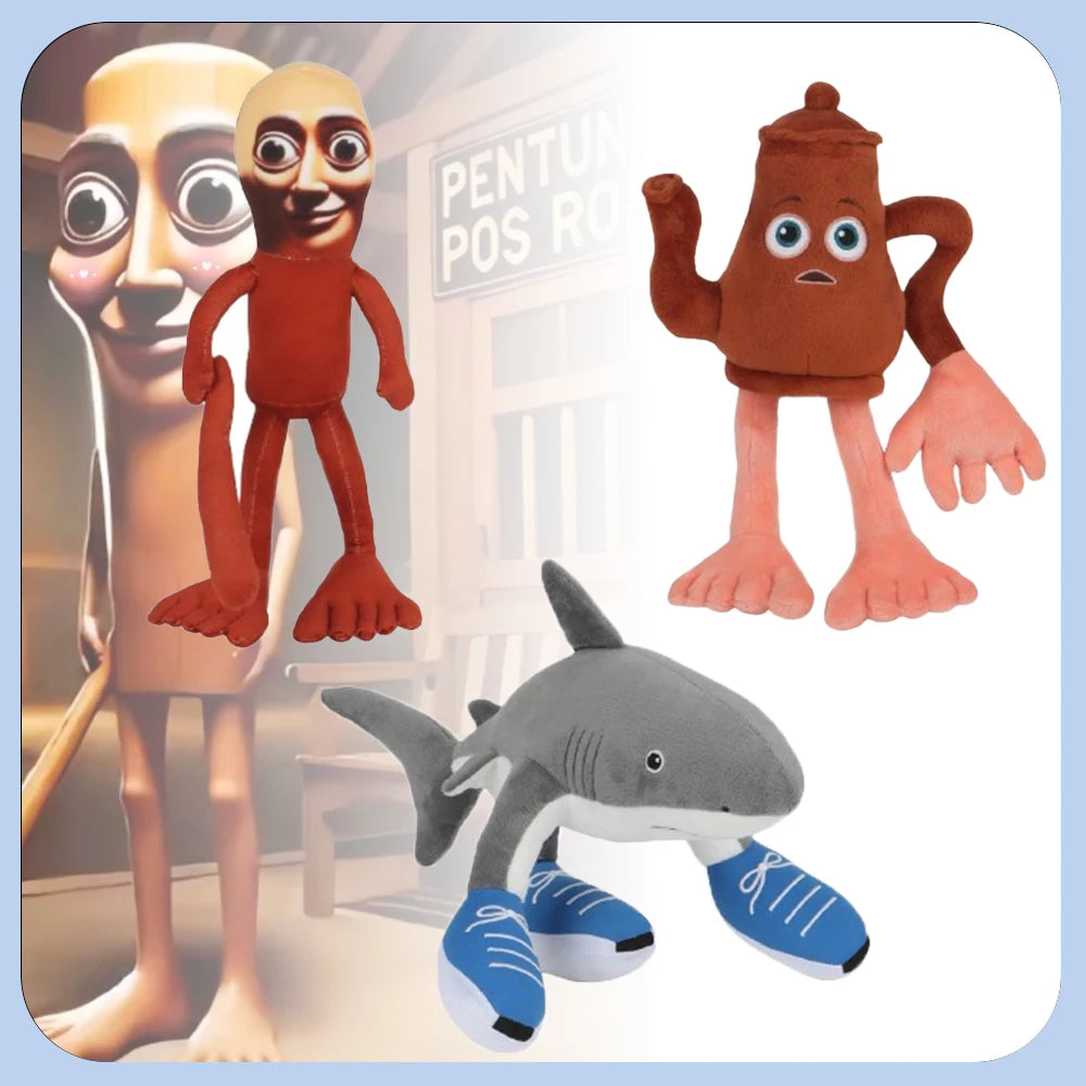 Tung Tung Tung Sahur Plush Toys Italian Brainrot Gen Z