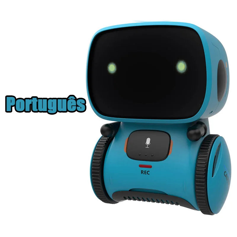 Toy Robot Intelligent Multilingual Voice & Touch control Interactive Educational