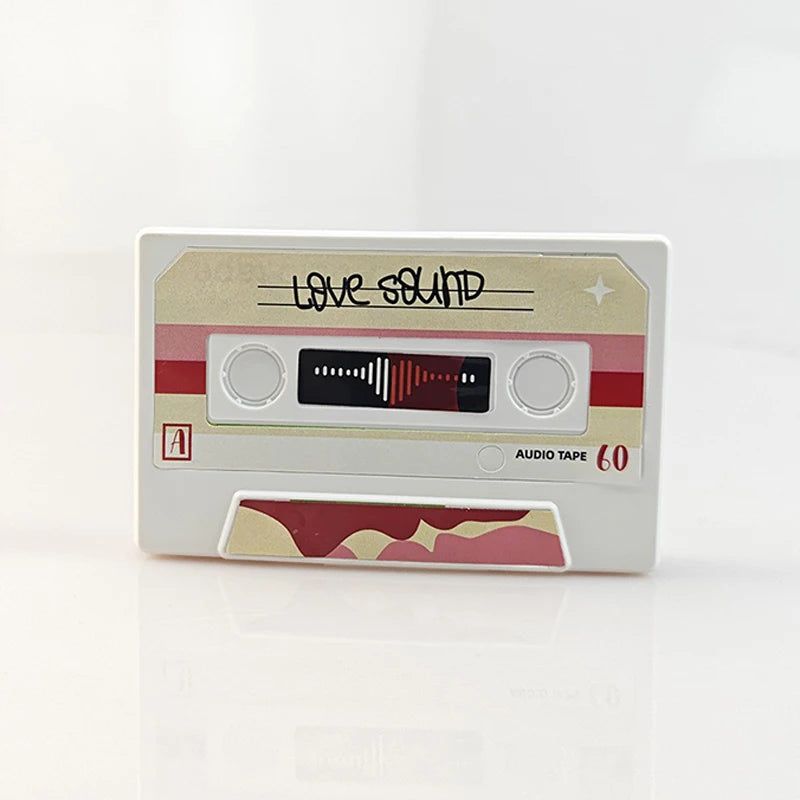 Audio Greeting Recording Cassette Can Hold 5 Minutes of Audio Love Message