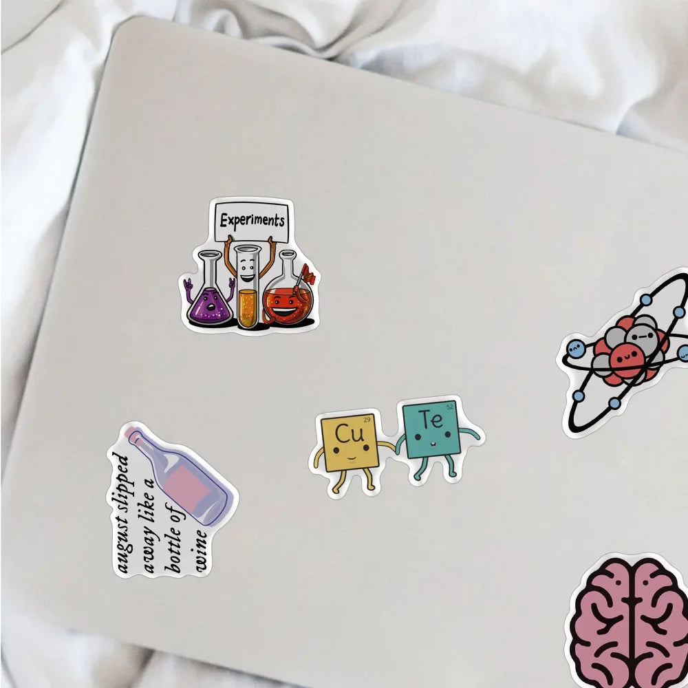 Science Stickers 50/100pcs