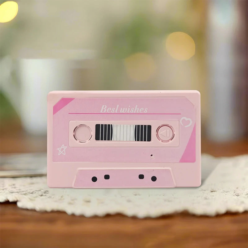 Audio Greeting Recording Cassette Can Hold 5 Minutes of Audio Love Message