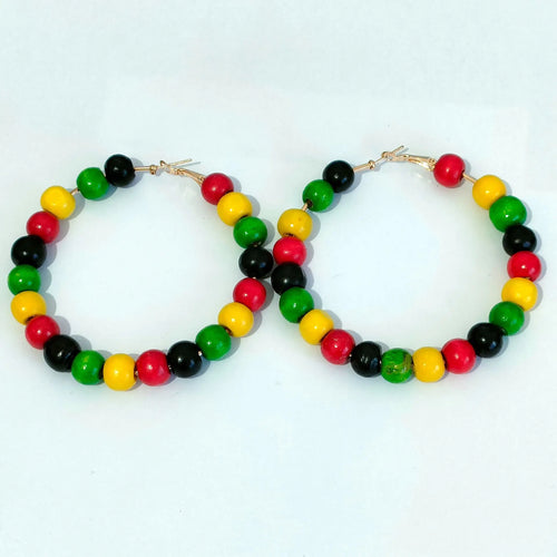 Black History Themed Dangle Earrings