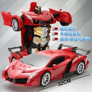 6cm RC Car Robot Transformer Remote Control Cars Toys