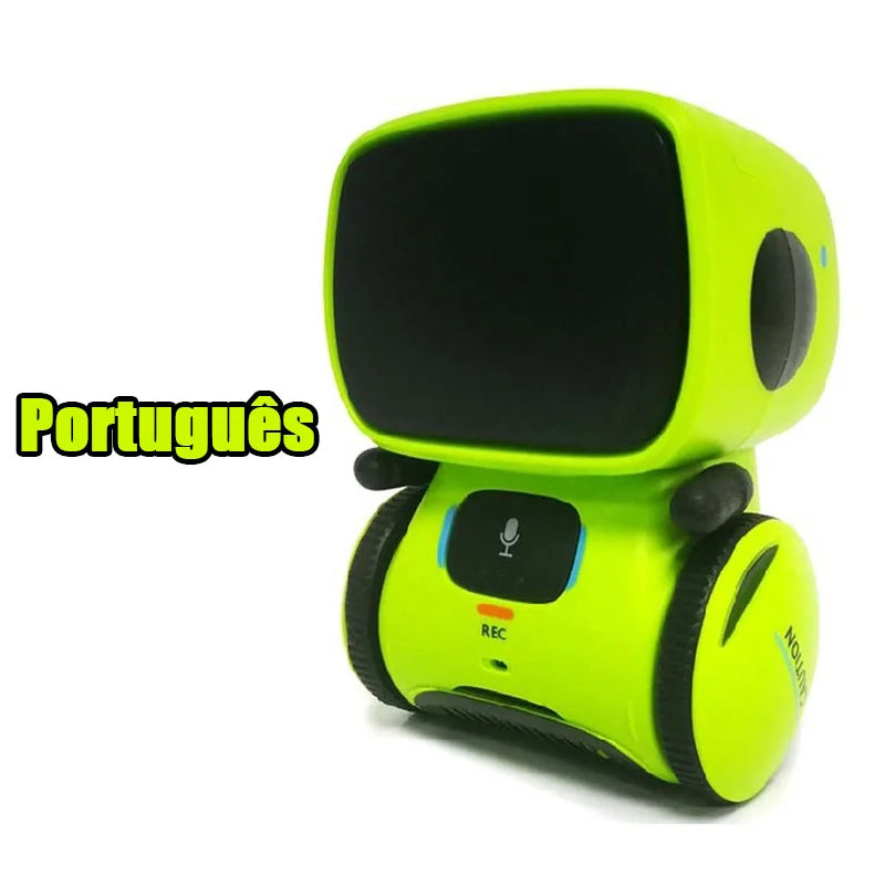 Toy Robot Intelligent Multilingual Voice & Touch control Interactive Educational