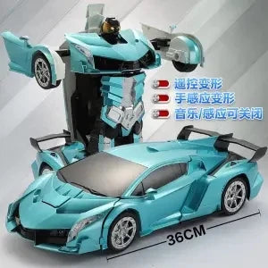 6cm RC Car Robot Transformer Remote Control Cars Toys