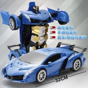 6cm RC Car Robot Transformer Remote Control Cars Toys