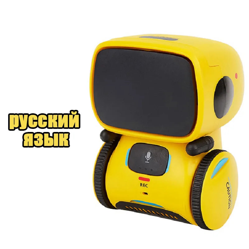 Toy Robot Intelligent Multilingual Voice & Touch control Interactive Educational