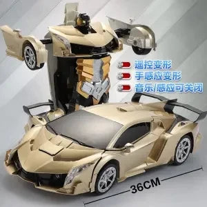6cm RC Car Robot Transformer Remote Control Cars Toys