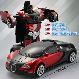 6cm RC Car Robot Transformer Remote Control Cars Toys