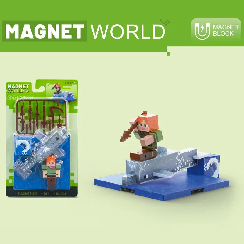 Minecraft Collectible Figurine Magnetic