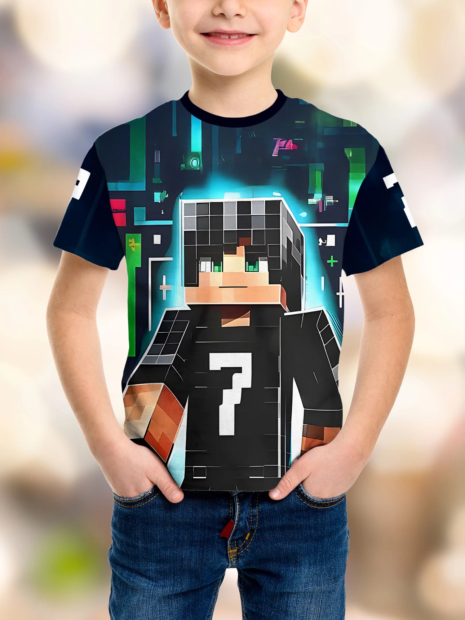 TungTungTung Sahur Bombardiro Crocodilo Meme Kids Clothes Summer Toddler Boys T-Shirt Fashion Girls Short Sleeve Tops