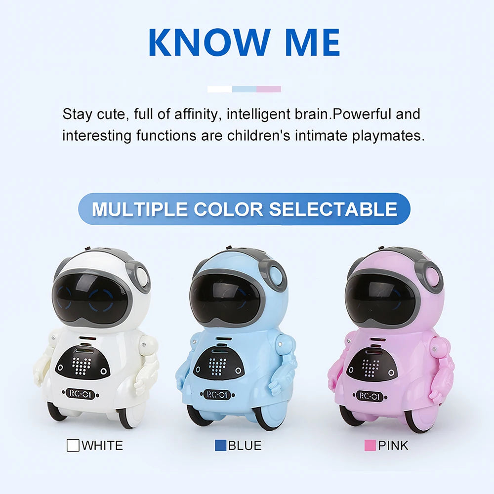 Interactive Voice Recognition Singing And Dancing Mini Smart Robot Toy