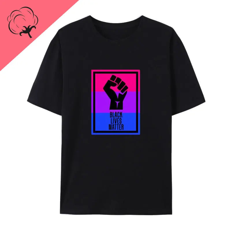 Black Pride Gifts Black Lives Matter Say Their Names Cotton Print T Shirt Creative Men Women Short Sleeve Fashion Casual Tops