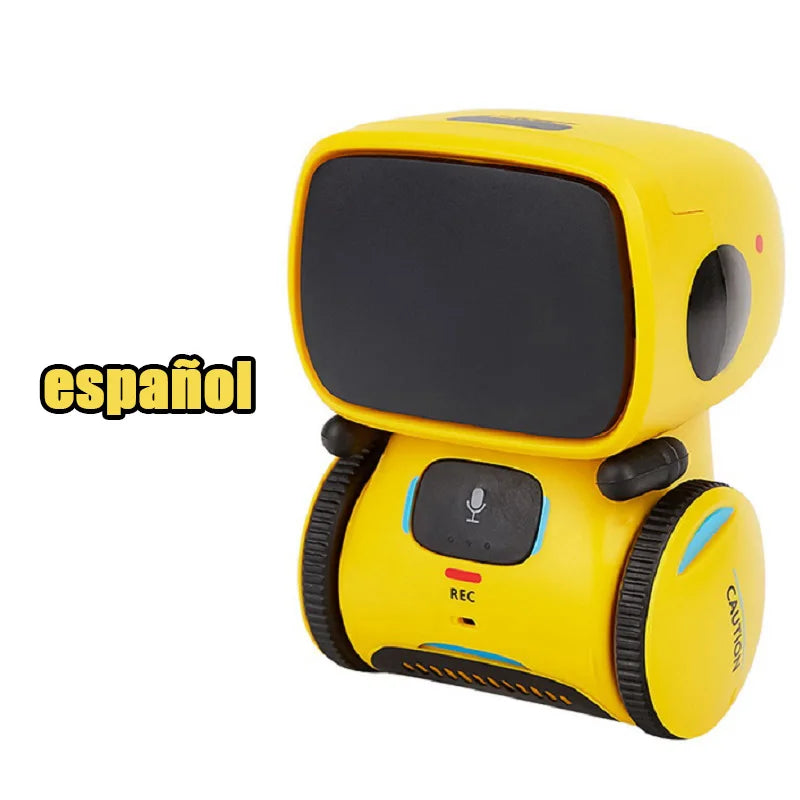 Toy Robot Intelligent Multilingual Voice & Touch control Interactive Educational