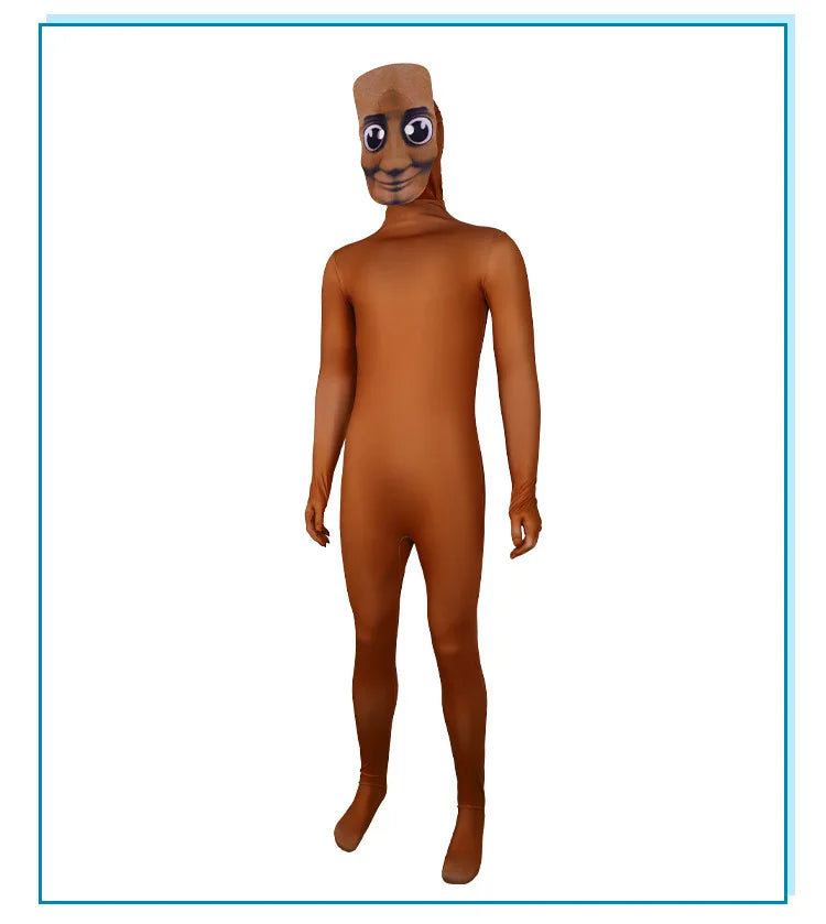 Tung Tung Tung Sahur Cosplay For Children Cartoon Jumpsuit Cosplay de Halloween
