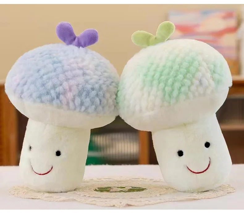 Fruit Vegetable Plush Toy Watermelon/Strawberry/Avocado/Carrot/Mushroom Plush Toy Bedroom Decoration
