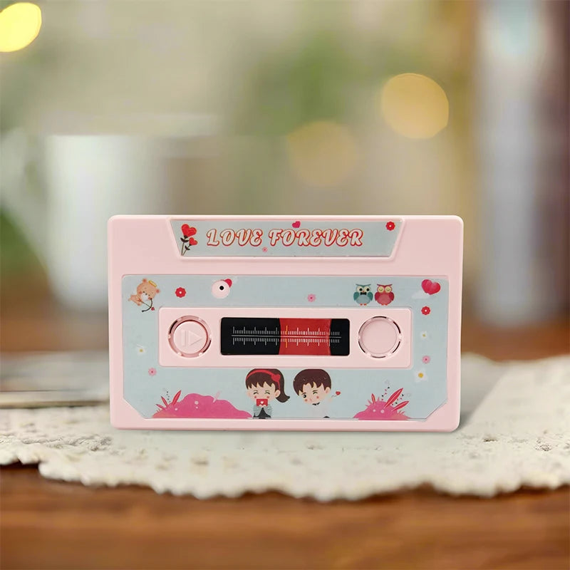 Audio Greeting Recording Cassette Can Hold 5 Minutes of Audio Love Message