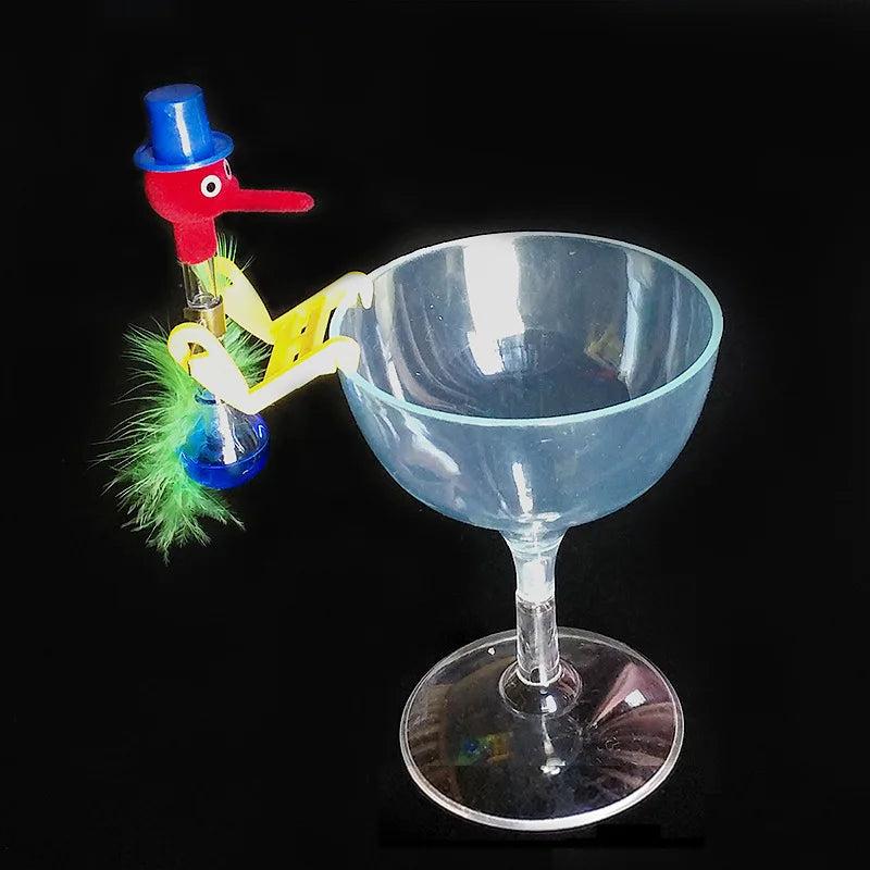 Physics Drinking Bird Color Changing Toy Water Bird Fun Educational Science Experiment Toy
