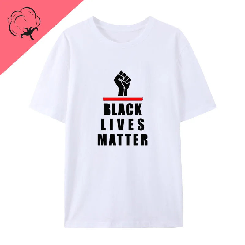 Black Pride Gifts Black Lives Matter Say Their Names Cotton Print T Shirt Creative Men Women Short Sleeve Fashion Casual Tops