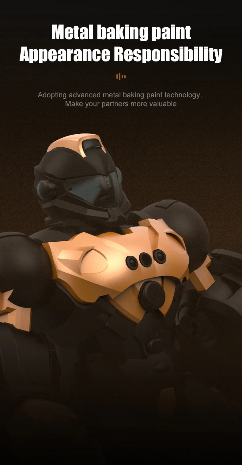 Robot Toy Intelligent Programming Voice Controlled Gesture Remote Control LED Smart Dancing Robot