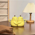 Cute Hugging Pears Matching Couple Ceramic Mugs