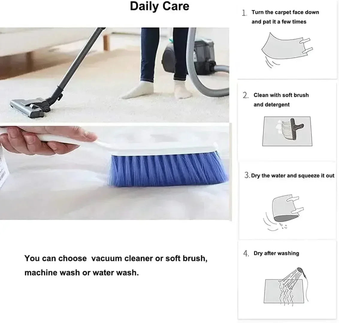 Soft Absorbent Non-Slip Indoor Rug Doormat Love Heart