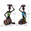 African style decorative ornaments for black people, creative home decor, character art, sculpture, resin crafts, ornaments