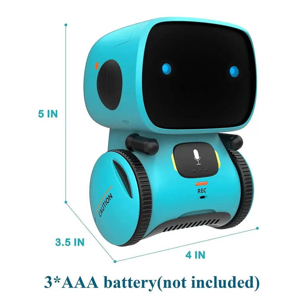 Toy Robot Intelligent Multilingual Voice & Touch control Interactive Educational
